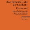 'Das fließende Licht der Gottheit'