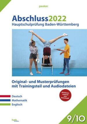 Abschluss 2022 - Hauptschulprüfung Baden-Württemberg - Aufgabenband