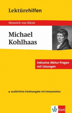 Klett Lektürehilfen Heinrich von Kleist