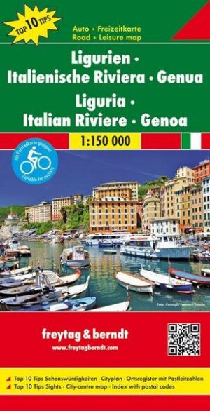 Ligurien - Italienische Riviera - Genua 1 : 150 000