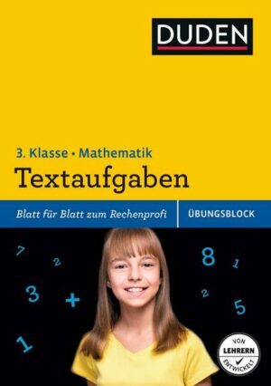 Übungsblock: Mathematik - Textaufgaben 3. Klasse
