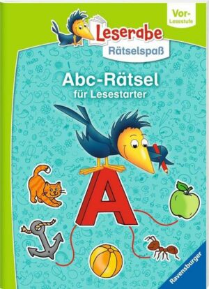 Ravensburger Leserabe Rätselspaß - Abc-Rätsel für Lesestarter ab 5 Jahren - Vor-Lesestufe