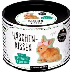 Häschen-Kissen - DIY-Material & Deko-Dose