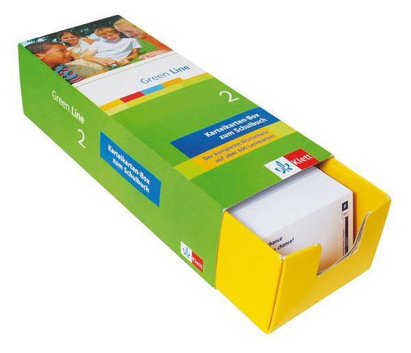 Green Line 2 - Vokabel-Lernbox zum Schülerbuch