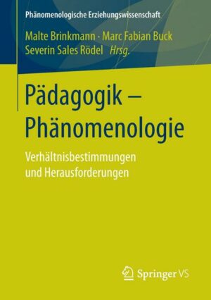 Pädagogik - Phänomenologie