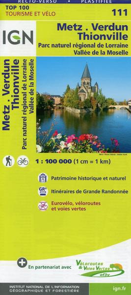 Metz Verdun Thionville 1 : 100 000