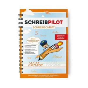 Schreibpilot Heft Schreibschrift DIN-A4 orange