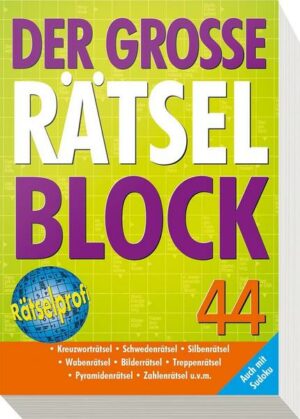 Der große Rätselblock 44