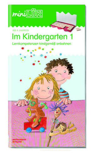 MiniLÜK -  Im Kindergarten 1
