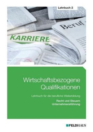 Wirtschaftsbezogene Qualifikationen - Lehrbuch 2