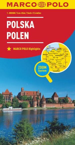 MARCO POLO Länderkarte Polen 1:800 000