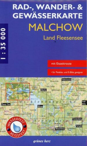 Malchow - Land Fleesensee 1 : 35 000 Rad-