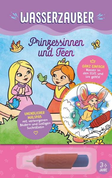 Wassermalbuch Fee/ Prinzessinnen