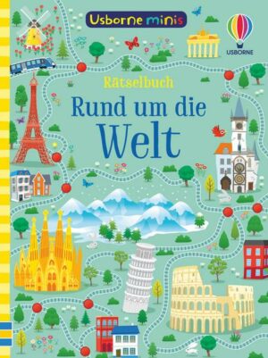 Usborne Minis - Rätselbuch: Rund um die Welt