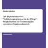 Der Expertenstandard 'Dekubitusprophylaxe in der Pflege'. Möglichkeiten zur Umsetzung im operativen Funktionsbereich