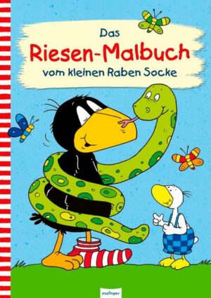 Der kleine Rabe Socke: Das Riesen-Malbuch vom kleinen Raben Socke