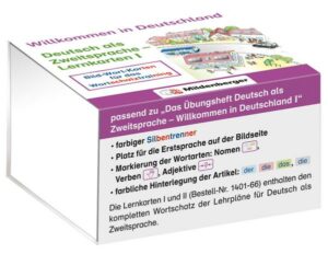 Willkommen in Deutschland – Deutsch als Zweitsprache - Lernkarten I