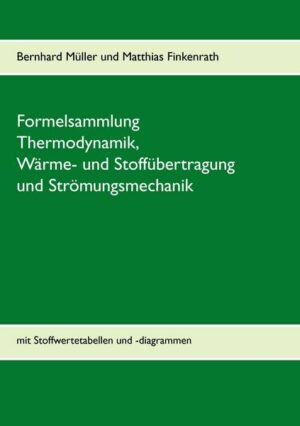 Formelsammlung Thermodynamik