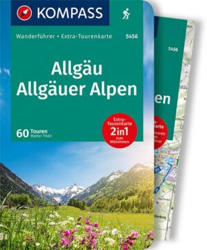 KOMPASS Wanderführer 5456 Allgäu