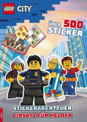 LEGO® City – Stickerabenteuer Einsatz für Helden