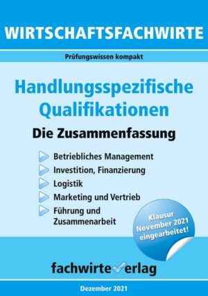 Wirtschaftsfachwirte: Handlungsspezifische Qualifikationen