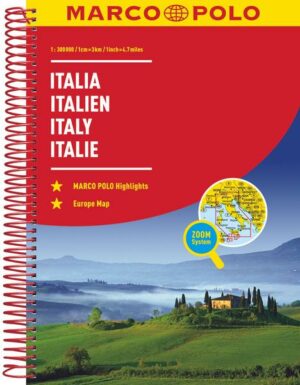 MARCO POLO Reiseatlas Italien 1:300 000