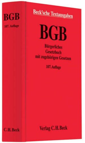 Bürgerliches Gesetzbuch