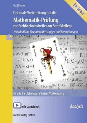 Optimale Vorbereitung auf die Mathematik-Prüfung zur Fachhochschulreife (am Berufskolleg)