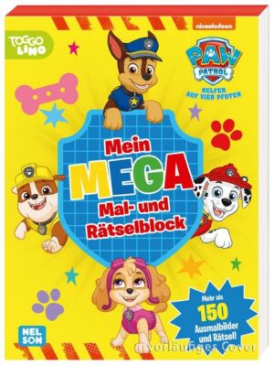 PAW Patrol: Mein Mega Mal- und Rätselblock