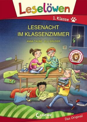 Leselöwen 1. Klasse - Lesenacht im Klassenzimmer (Großbuchstabenausgabe)