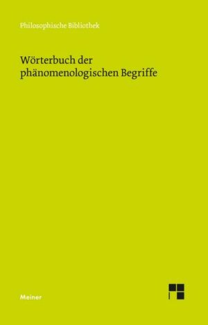 Wörterbuch der phänomenologischen Begriffe