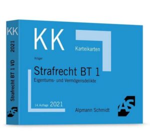 Karteikarten Strafrecht BT 1