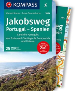 KOMPASS Wanderführer 5894 Jakobsweg Portugal Spanien