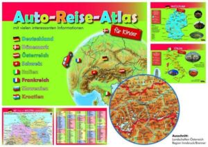 Auto-Reise-Atlas für Kinder