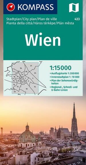 KOMPASS Stadtplan Wien