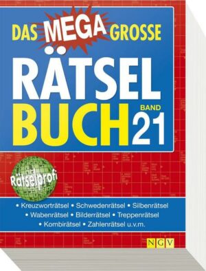 Das megagroße Rätselbuch Band 21