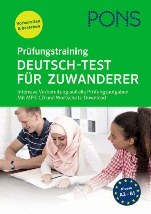 PONS Prüfungstraining Deutsch-Test für Zuwanderer