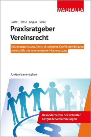 Praxisratgeber Vereinsrecht