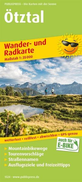 Ötztal Wander- und Radkarte