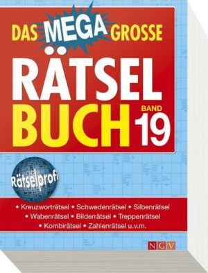 Das megagroße Rätselbuch Band 19