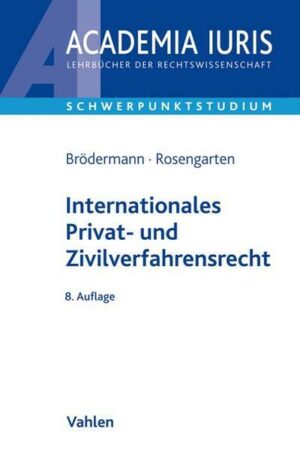 Internationales Privat- und Zivilverfahrensrecht