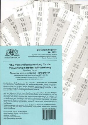 DürckheimRegister® VSV BADEN-WÜRTTEMBERG (2019)