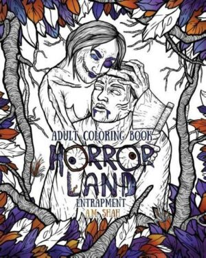 Adult Coloring Book Horror Land