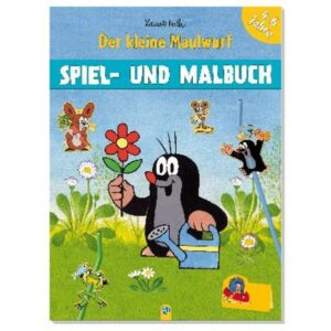 Trötsch Der kleine Maulwurf Spiel und Malbuch