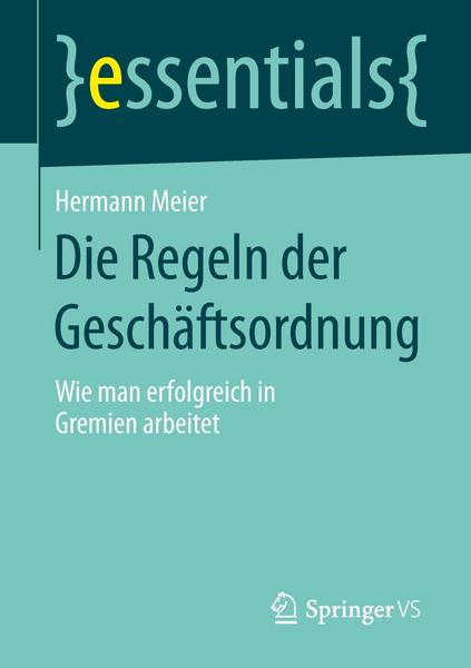 Die Regeln der Geschäftsordnung