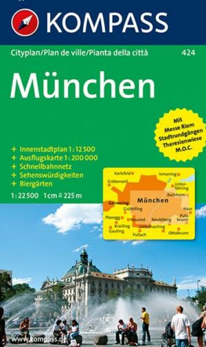 KOMPASS Stadtplan München