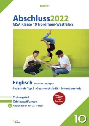 Abschluss 2022 - Mittlerer Schulabschluss Nordrhein-Westfalen Englisch Realschule