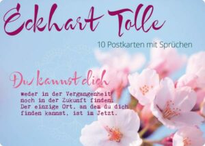 Postkartenset Eckhart Tolle