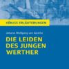 Die Leiden des jungen Werther von Johann Wolfgang Goethe.