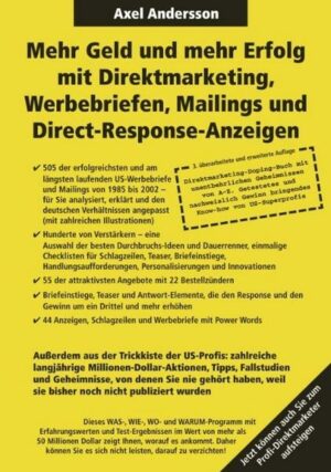 Mehr Geld und mehr Erfolg mit Direktmarketing